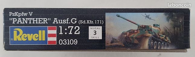 Maquette 1/72 REVELL 03109 Char allemand PzKPFW V Panther Ausf. G (image 2)