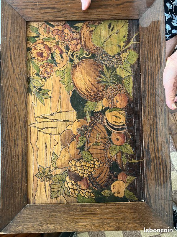 Gravure bois style marqueterie (image 2)