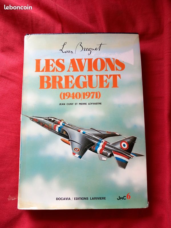 Document Vintage 1930 - Vue éclatée Avion Breguet (dépliant Magazine, France)