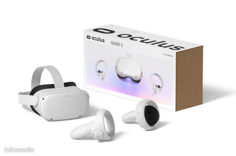 Oculus Quest 2 très bon état dans sa boîte d’origine (image 1)