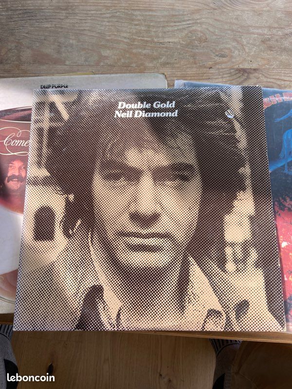 Vinyle LP Neil Diamond Double Gold Compilation Hits 60s 70s (image 1)