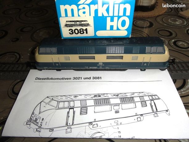 Locomotive Vapeur HO MARKLIN 231 01 097 - Jouet Ancien