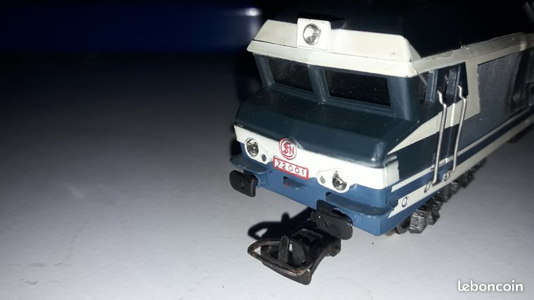Locomotive Diesel Jouef CC 72001 - Modèle Réduit Train Miniature - Belle état D'occasion