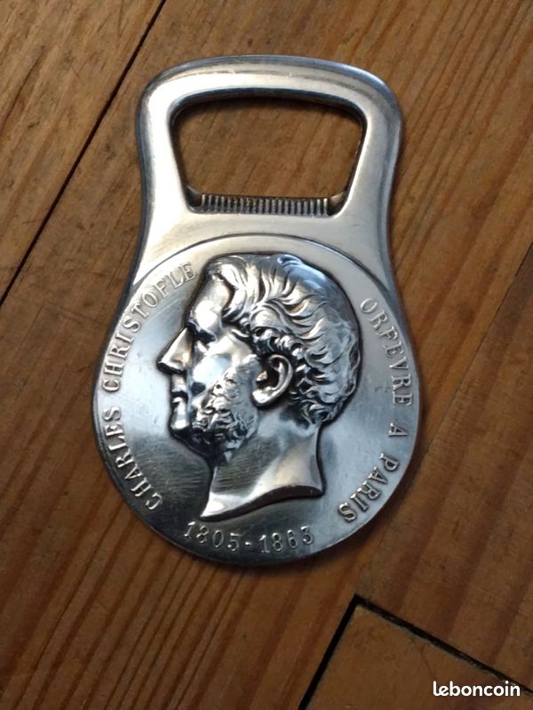 Ouvre-bouteille Vintage Argent Sterling 925 – Design Tourbillonnant Années 30-50