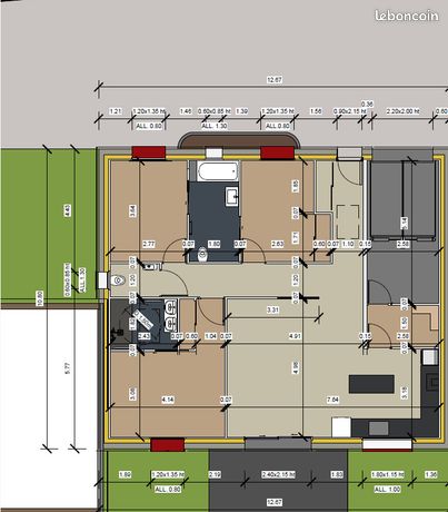 Maison 4 pièces 94 m²