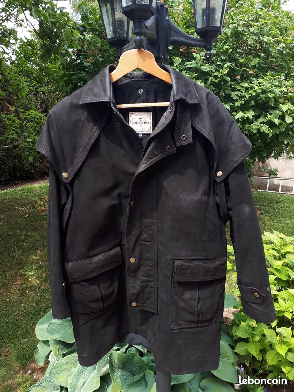 Magnifique manteau cuir (image 1)
