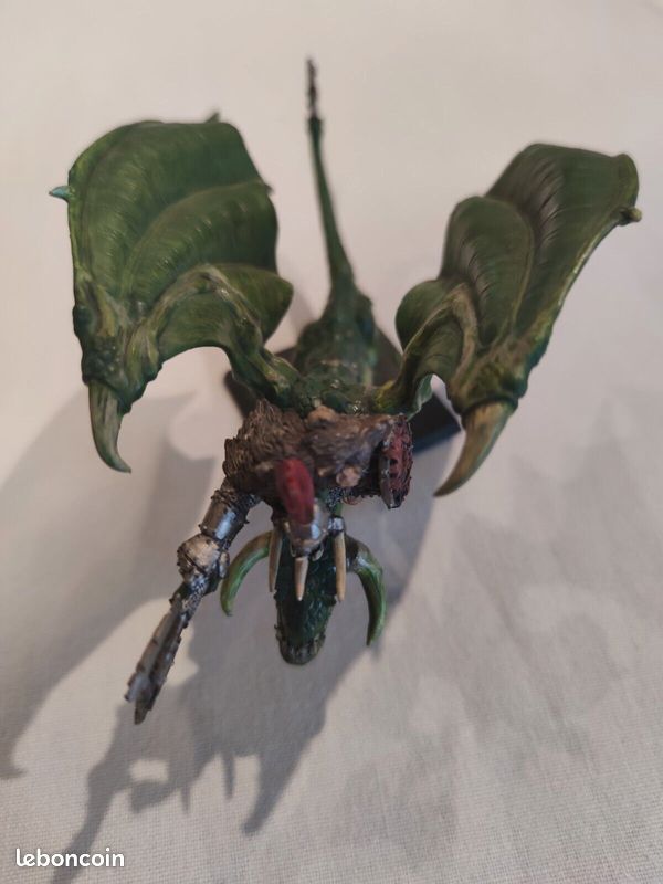2 Figurines Warhammer en plomb: Chef de guerre orques sur Vouivre + Géant (image 3)