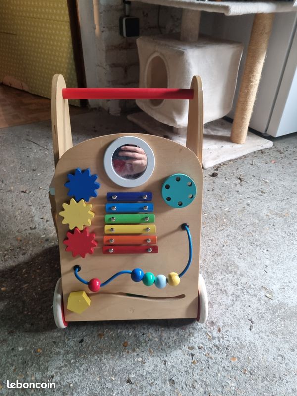 Chariot pousseur avec freins Oxybul Jeux Jouets