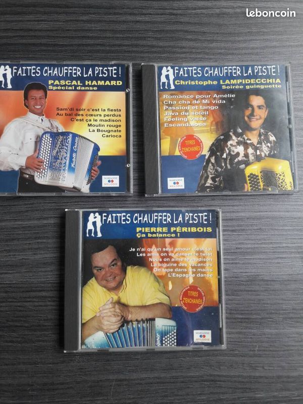 Lot 3 cd accordéon pour danser (image 1)