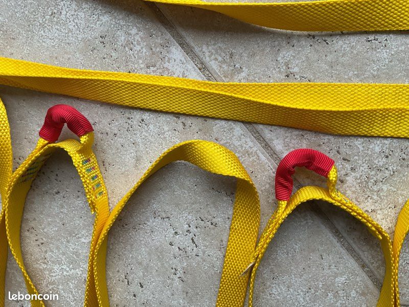 Lot de 6 cravates sangles Komet de 1,5 mètre + sac de transport (image 5)