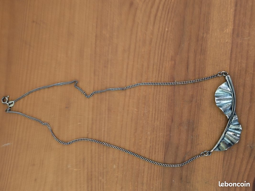 Collier en argent vintage. NOUVELLE ET DERNIÈRE BAISSE DU PRIX (image 2)