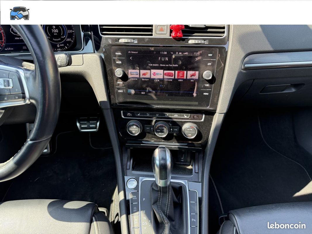 VOLKSWAGEN GOLF GTD 2.0 TDI 184 CV - 1ere main  + 4 jantes hiver (image 20)