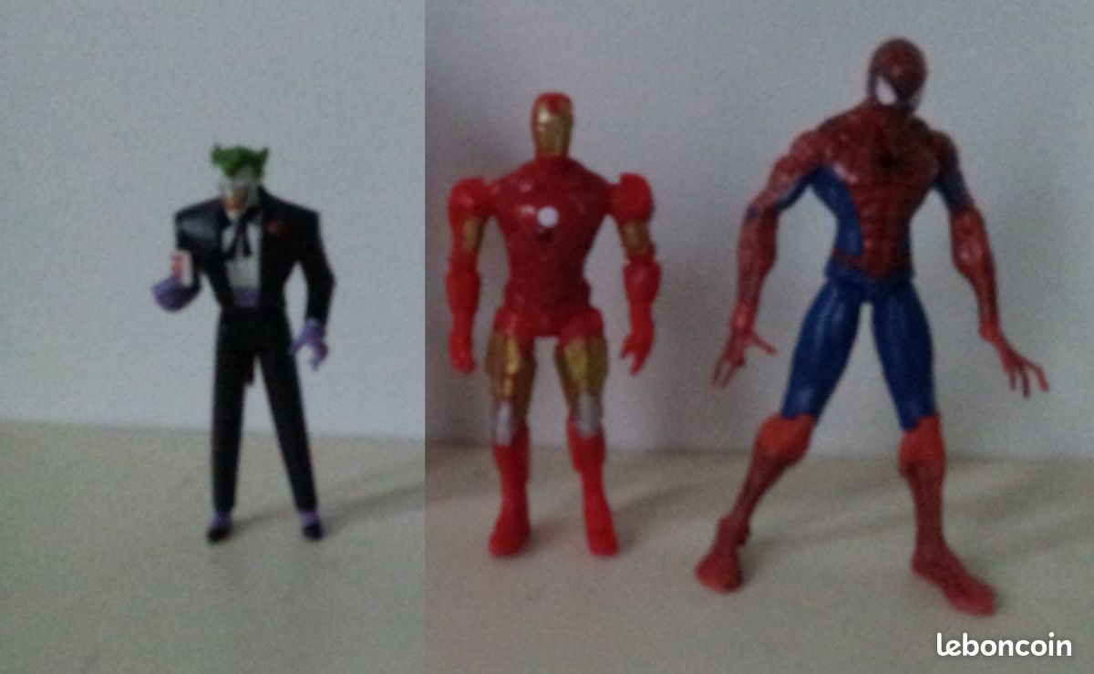 Dc comic batman batgirl joker marvel spiderman thor iron man big jim star wars pirate chevalier (image 2)