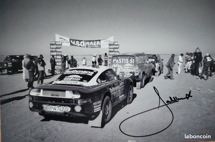 poster signé Jacky Ickx F1 formule 1 autographe sport auto 24H du