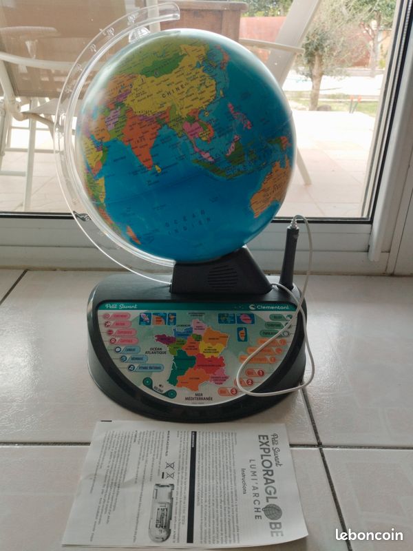 Globe terrestre interactif (image 1)