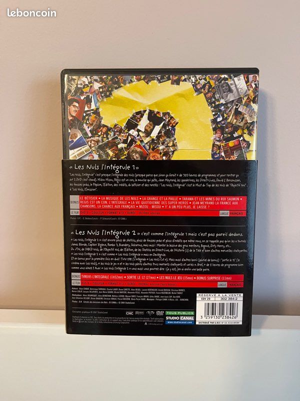Les Nuls, l'intégrule, 1 + 2 - 4 DVD (image 2)