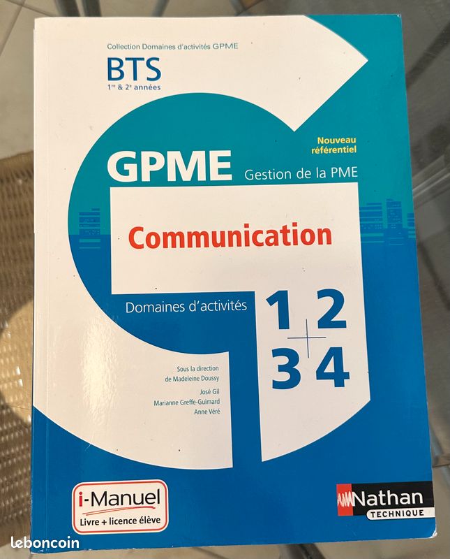 Livre BTS GPME Communication (image 1)