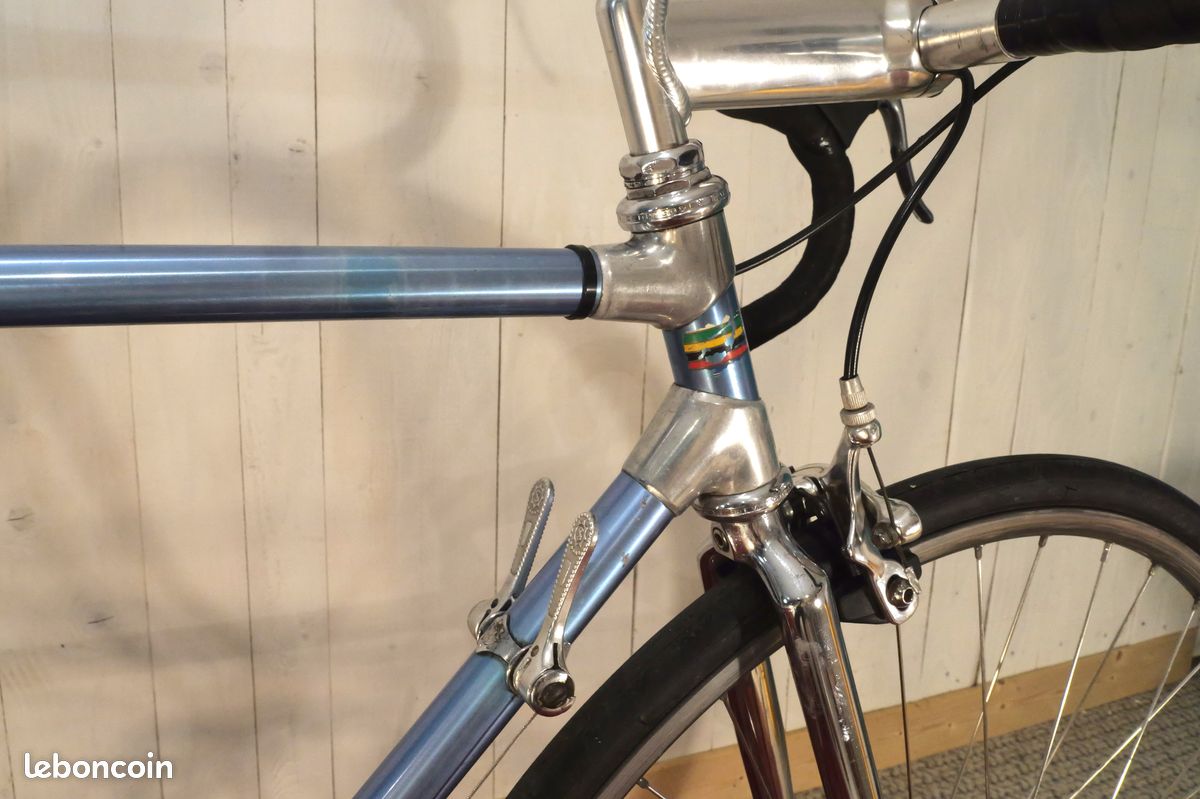 🚲Vélo de route Alan vintage – Cadre aluminium anodisé – Taille M – Prêt à rouler (image 5)