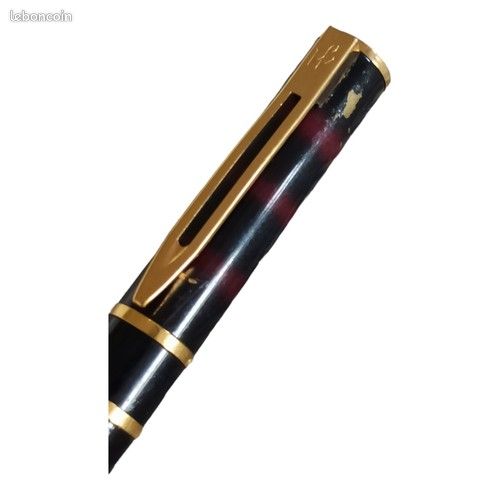 Stylo Plume Waterman Vintage En Or - Collection Classique - Occasion - État à Vérifier