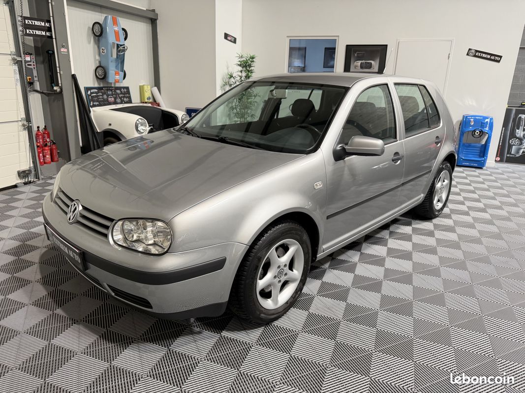 VOLKSWAGEN GOLF 4, 1.9l TDI 100, 117 304 km certifiés, Distribution neuve, État exceptionnel (image 1)
