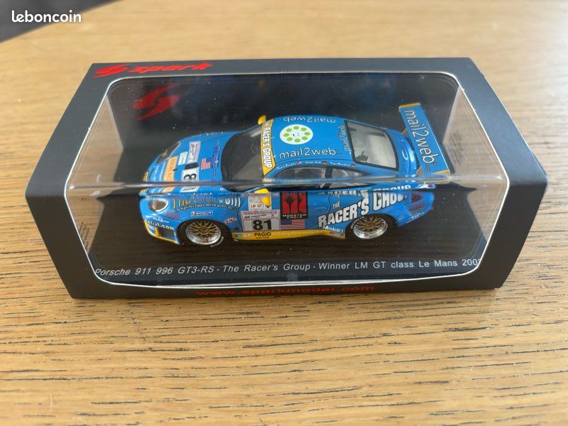 Spark 1/43 Porsche 907 No.49 Le Mans 24 Hours 1971 Minicar