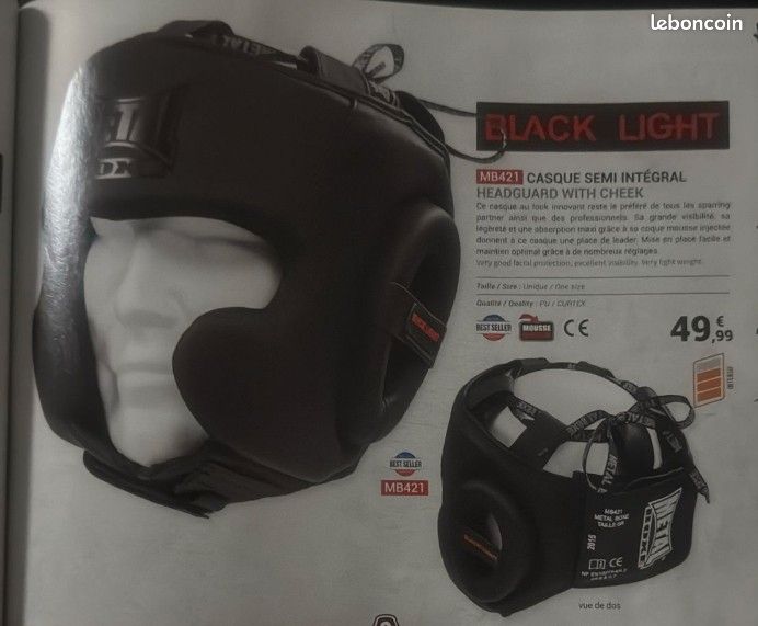 Casque semi-intégral, Vintage - 1910, Everlast Casque semi-intégral, Vintage - 1910, Everlast