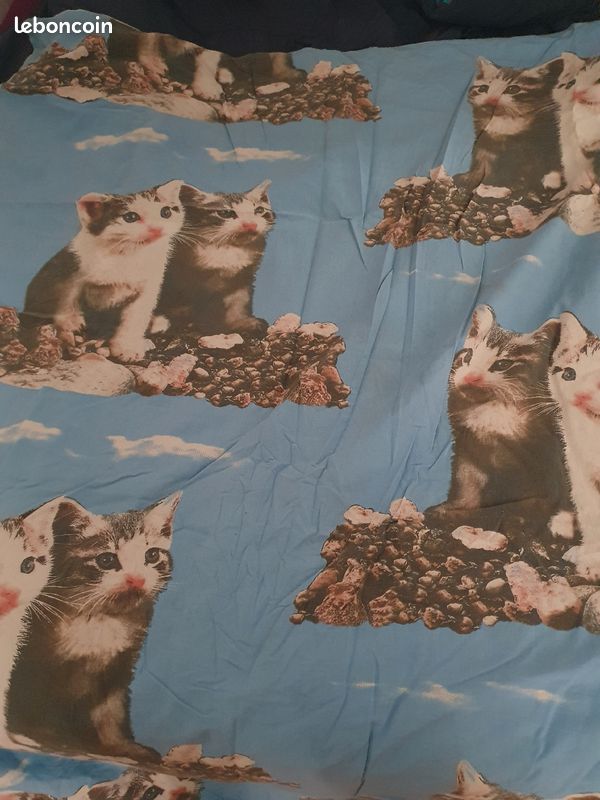 Housse de couette chat (image 1)