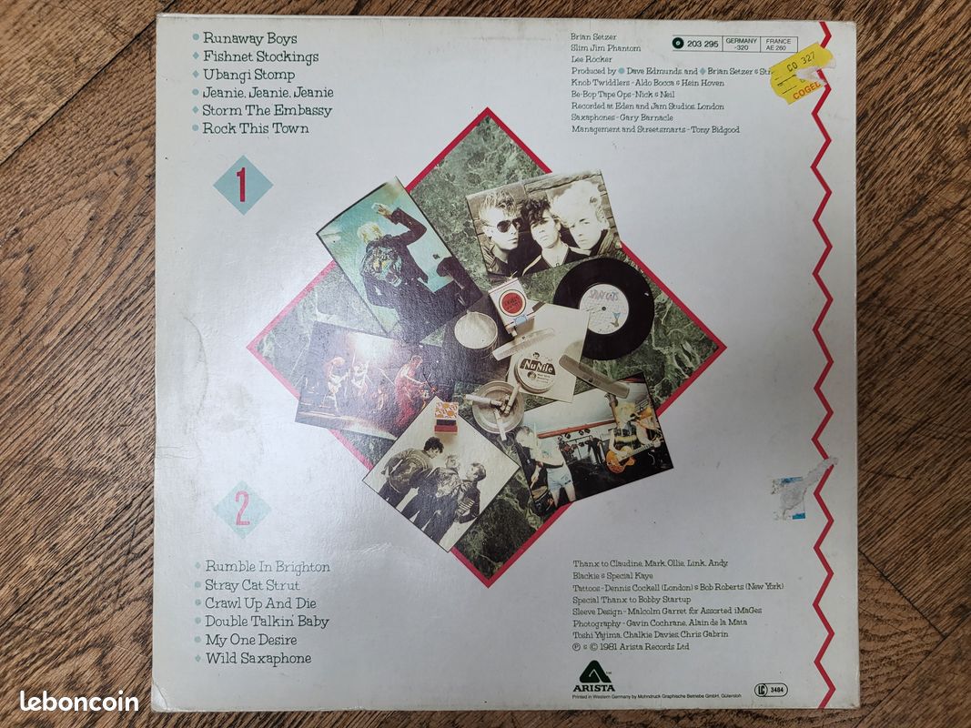 Stray cats vinyl (image 2)