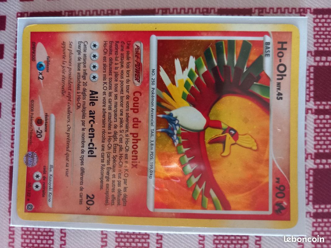 Pokémon Ho-Oh 10/132 (image 1)