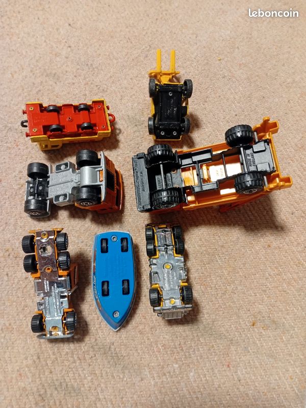 Matchbox, bateau, train, camion, tracteur (image 6)