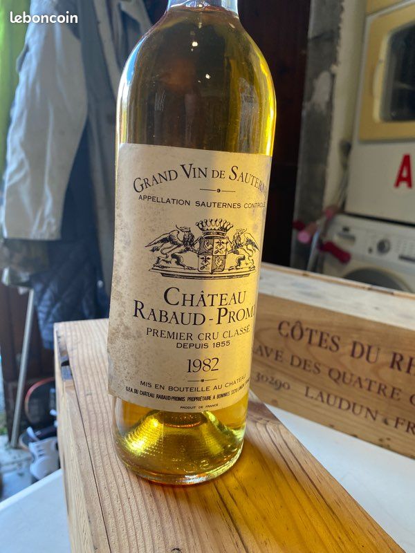 Vin château Rabaud-Promis 1982 (image 2)