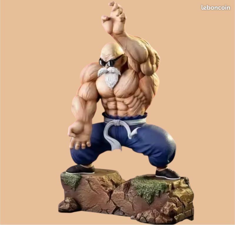 Figurine Dragon Ball Z Tortue Géniale 23cm | Kame Sennin Statue