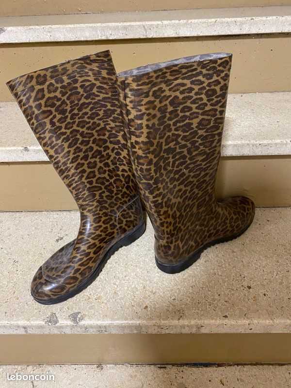 Bottes imprimé léopard (image 2)