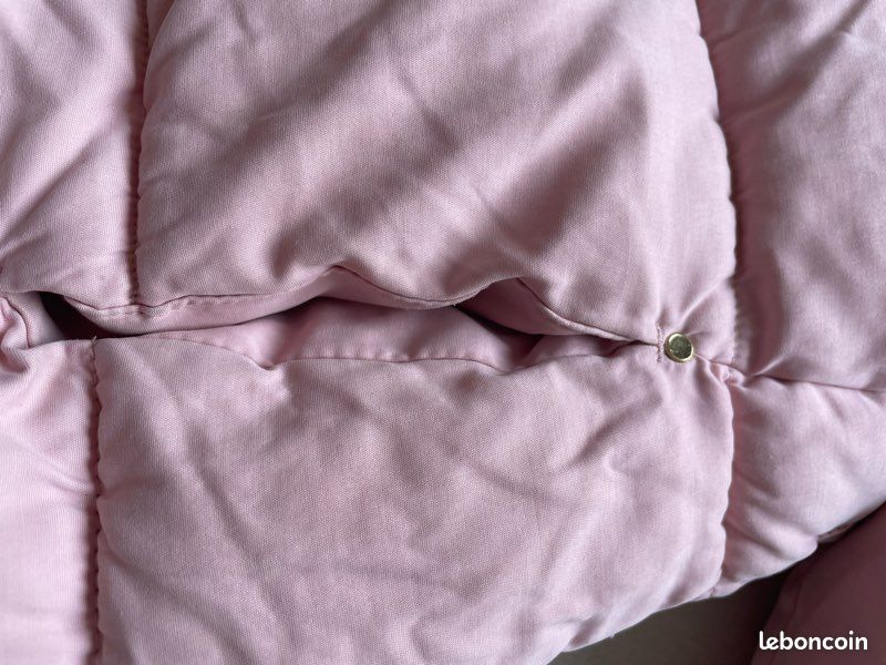 Blouson fille 8 ans rose poudré kiabi 5 (image 8)