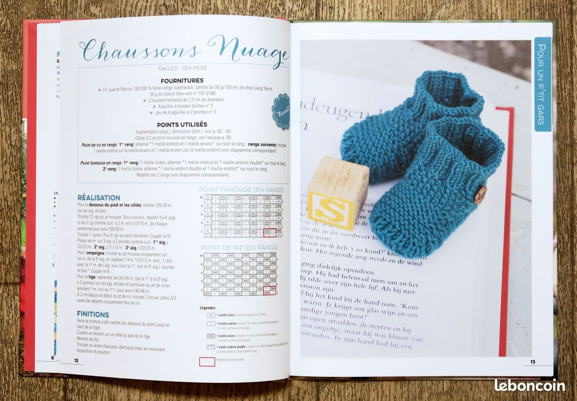 Livre Créatif FLEURUS : Techniques Et Modèles De Tricot - Occasion