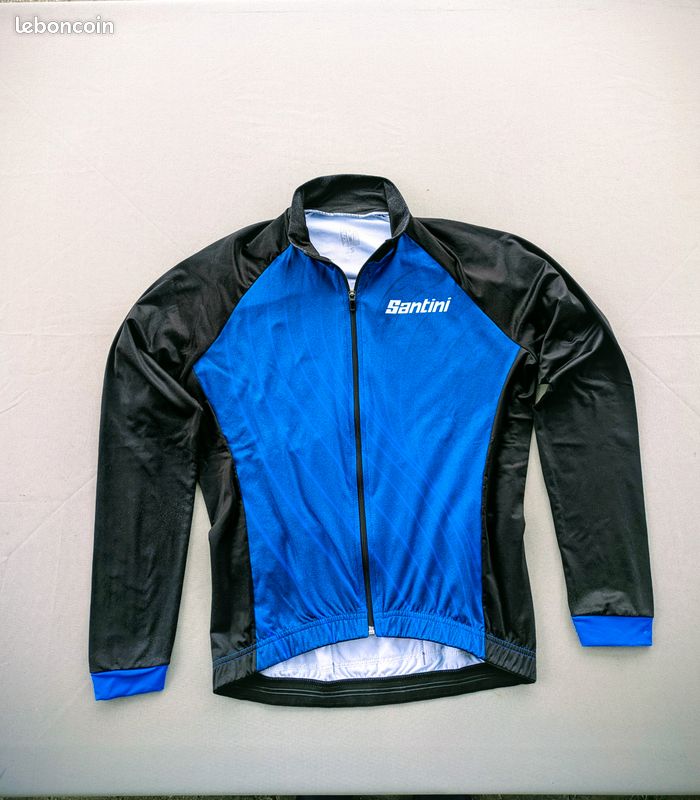 MAILLOT VELO CYCLISTE Sms Santini Bretagne Breizh Taille M/D3 Tbe EUR 7