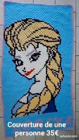 Bonjour je fais des couvertures en crochet (image 3)
