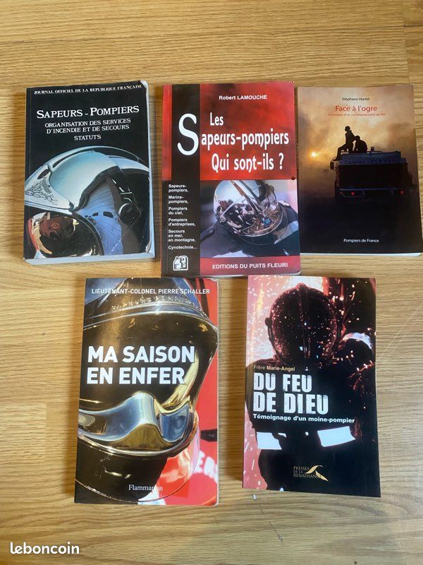Lot de Livre sur les pompiers (image 1)