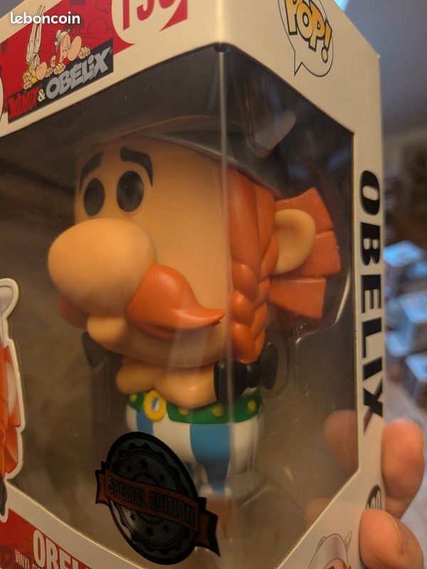 Figurine Funko Pop Obélix 10cm - Figurine de collection - Achat & prix