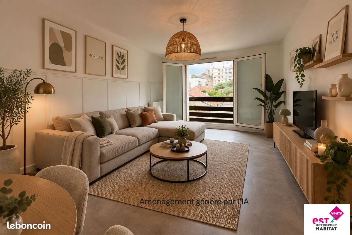 Appartement 3 pièces 69 m² · à Villeurbanne · 69 m² · 164 000 €