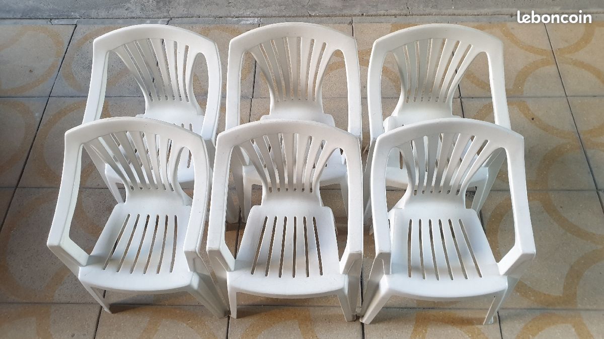 Lot de 6 chaises plastiques pour enfants (image 3)