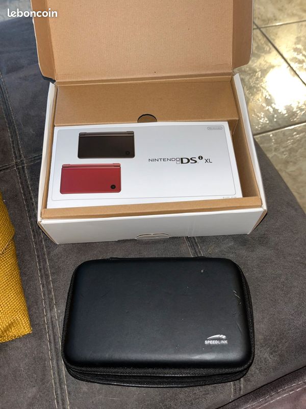Nintendo ds XL bordeaux + jeux et pochette (image 5)