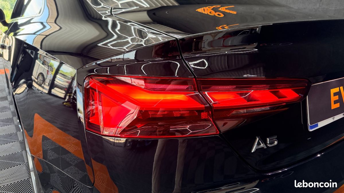 AUDI A5 COUPE 2.0 40 TFSI 205 HYBRID MHEV S-LINE BVA-APPLE CAR PLAY-GARANTIE 6 MOIs (image 18)
