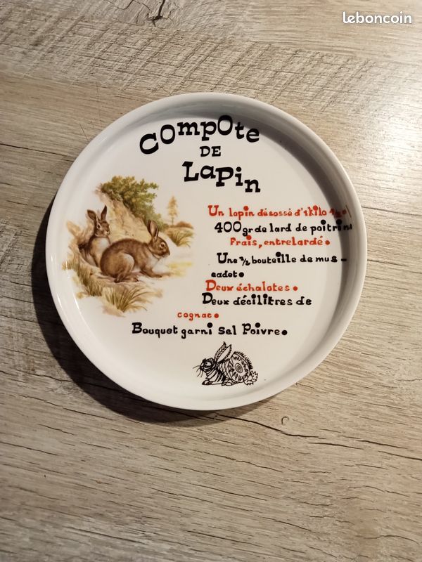 6 petites assiettes empilables dans leur panière d'origine (image 4)