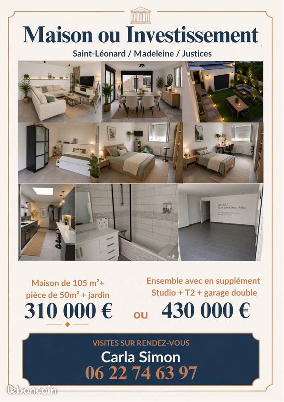Maison 5 pièces 105 m² · à Angers · 105 m² · 430 000 €