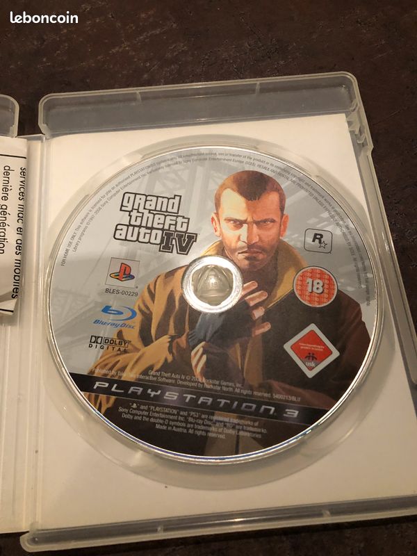 Jeu PS3 GTA IV (image 4)