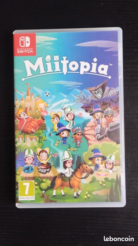 Jeu Miitopia Pour Nintendo Switch - Très Bon état, Complet