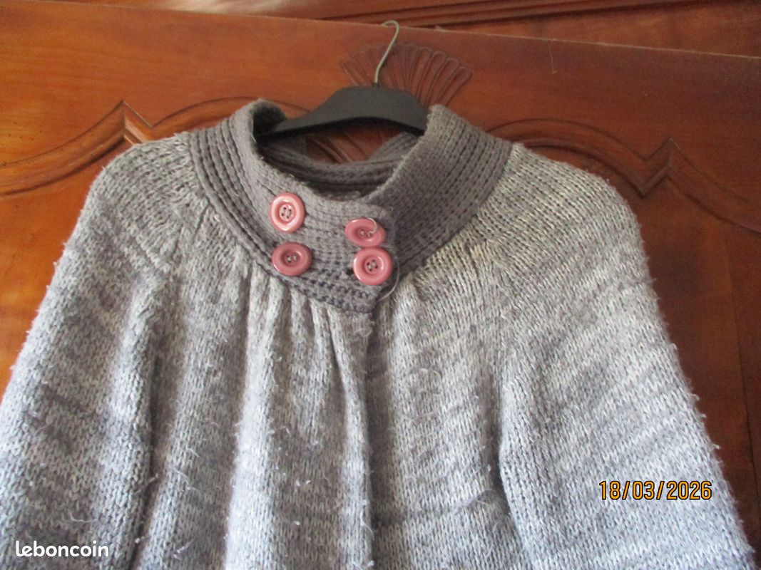 Grand gilet en maille (image 7)