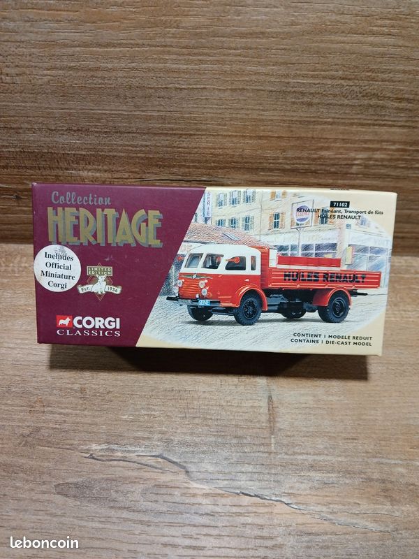 CORGI Renault fainéant huiles (image 1)