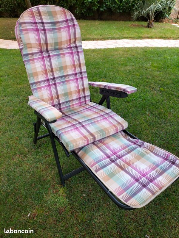 Chaise longue pliante (image 1)
